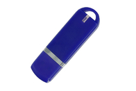Colore blu della plastica 3,0 8G USB con il logo ed il pacchetto su misura
