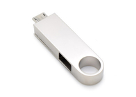 Chiavetta USB argentea di Otg con la certificazione ad alta velocità del Ce di tasso di trasferimento