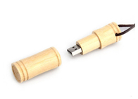Lle chiavette USB di bambù da 16 gigabyte 3,0 con alta efficienza di caricamento della corda