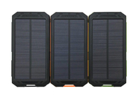 Caricatore portatile alimentato solare fornito bussola con la lampada di campeggio