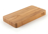Caricatore portatile del quadrato di bambù di aspetto con la corrente di ingresso di CC 5v/2a