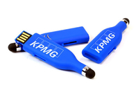 Azionamento di plastica 32G 2,0 del bastone di USB di forma del Touch Pen con il logo di stampa a colori
