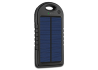 Capacità portatile alimentata solare del caricatore 6000mAh Bettery di giallo di logo del laser