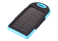 Il caricatore solare impermeabile blu per il telefono 4000mAh di Android con 5pcs ha condotto la luce