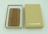 Contenitore di legno scolpito materiale di Libro Bianco di forma del quadrato della Banca di potere dell'acero imballato