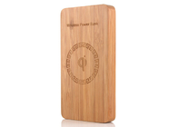 Caricatore portatile del quadrato di bambù di aspetto con la corrente di ingresso di CC 5v/2a